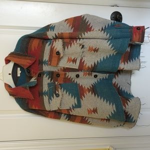 Western Aztec Shacket